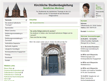 Tablet Screenshot of kirchliche-studienbegleitung.de